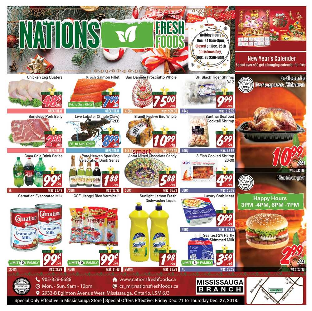 Nations Fresh Foods (Mississauga) Flyer December 21 to 27
