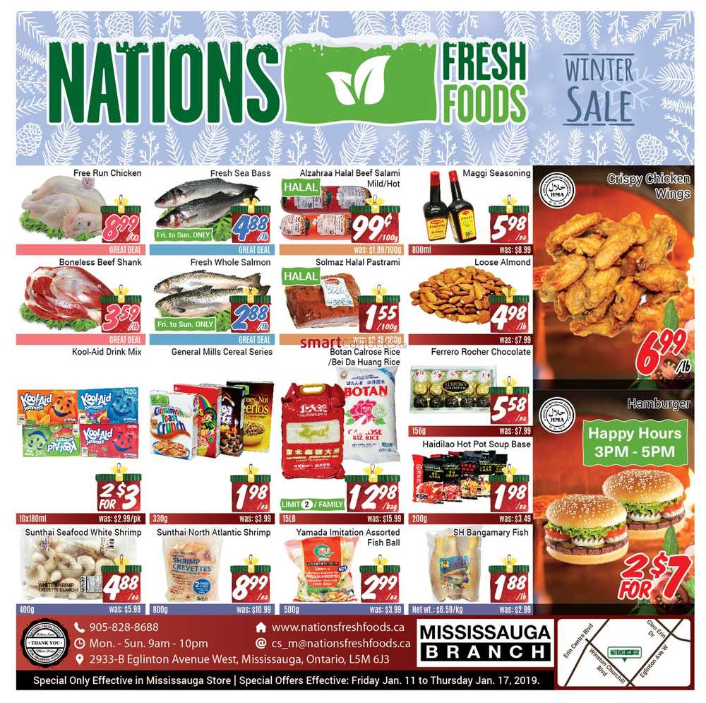 Nations Fresh Foods (Mississauga) Flyer January 11 to 17