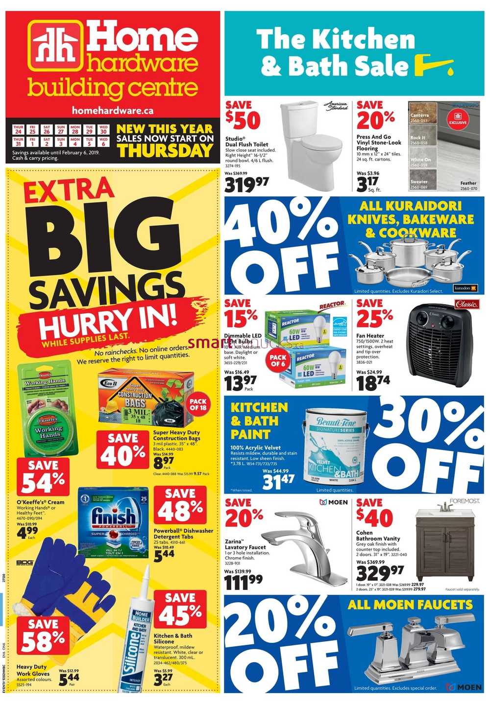 Home Hardware Building Centre (ON) Flyer January 24 to February 6