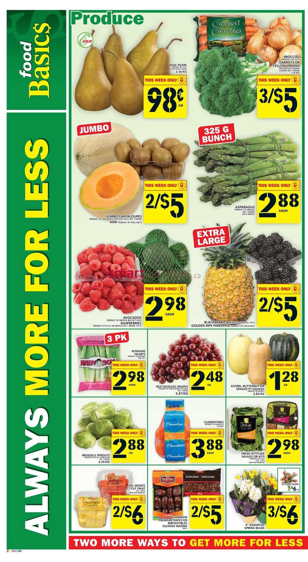 Food Basics (GTA, London, Kitchener, Waterloo Region) Flyer February 14 ...