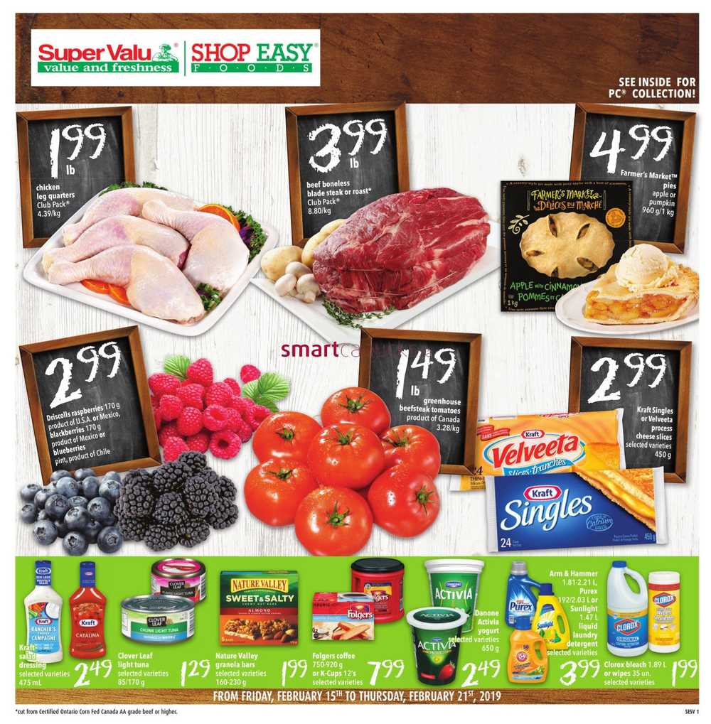 Shop Easy & SuperValu Canada Flyers