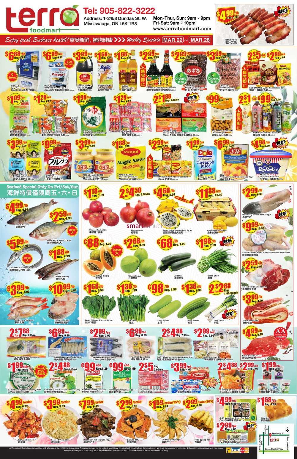 Terra Foodmart Flyer March 22 to 28