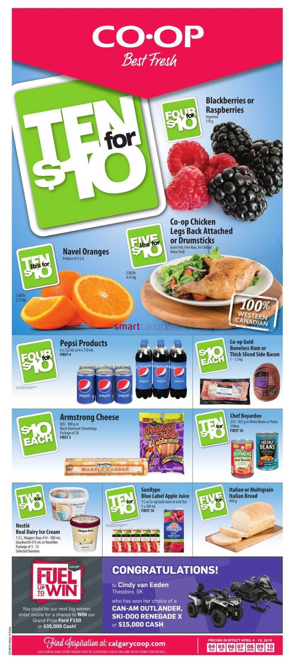 Calgary Co op Flyer April 4 To 10