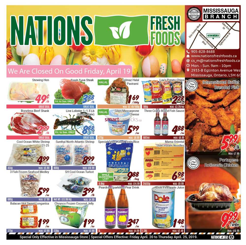 Nations Fresh Foods (Mississauga) Flyer April 20 to 25