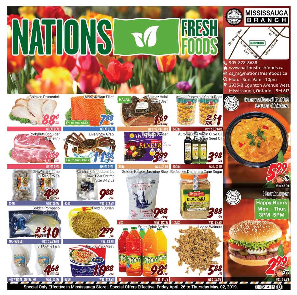 Nations Fresh Foods (Mississauga) Flyer April 26 to May 2