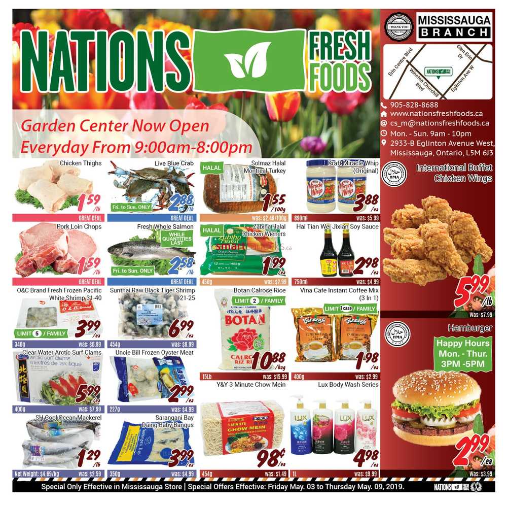 Nations Fresh Foods (Mississauga) Flyer May 3 to 9