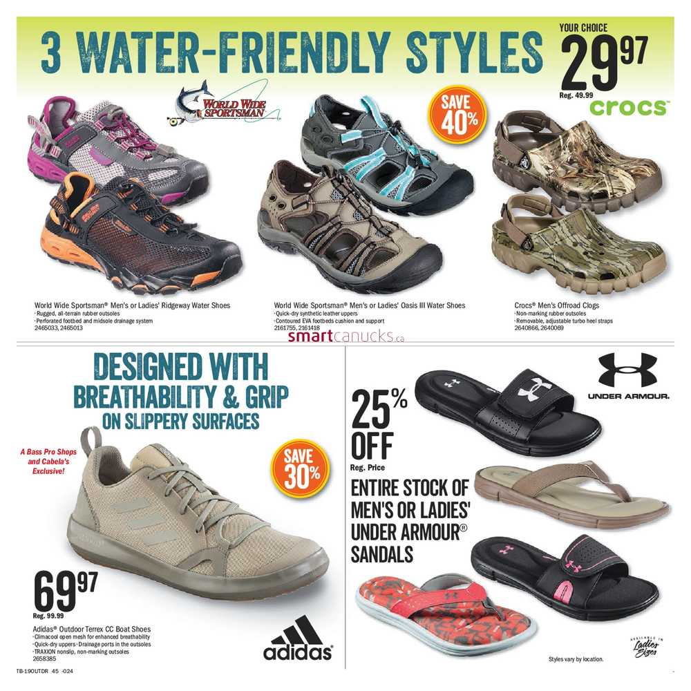 bass pro under armour shoes