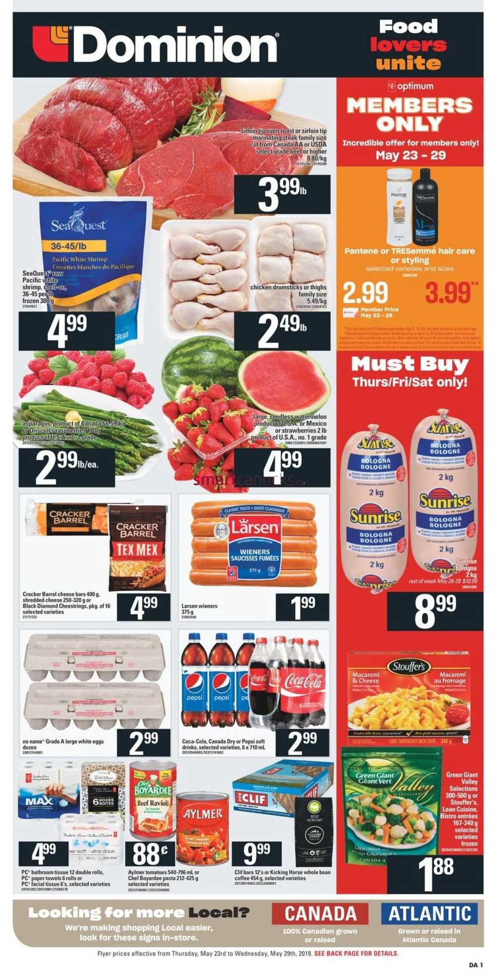 Dominion Flyer May 23 to 29