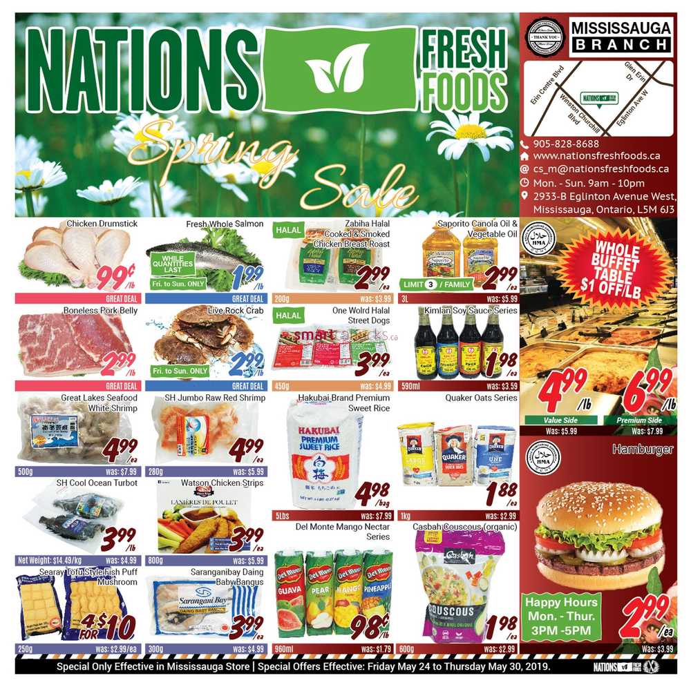 Nations Fresh Foods (Mississauga) Flyer May 24 to 30