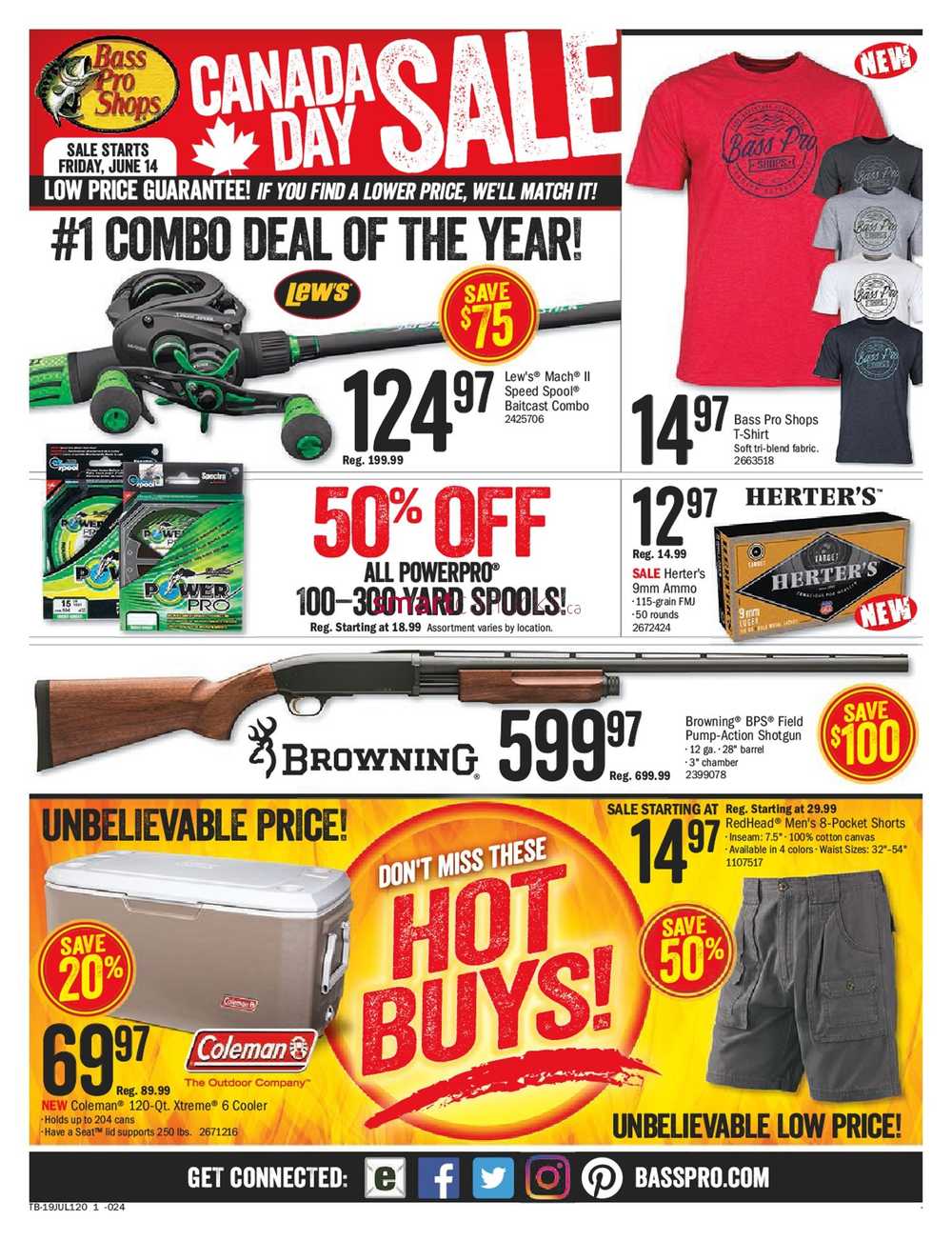 Bass Pro Shops Flyer June 14 to July 7