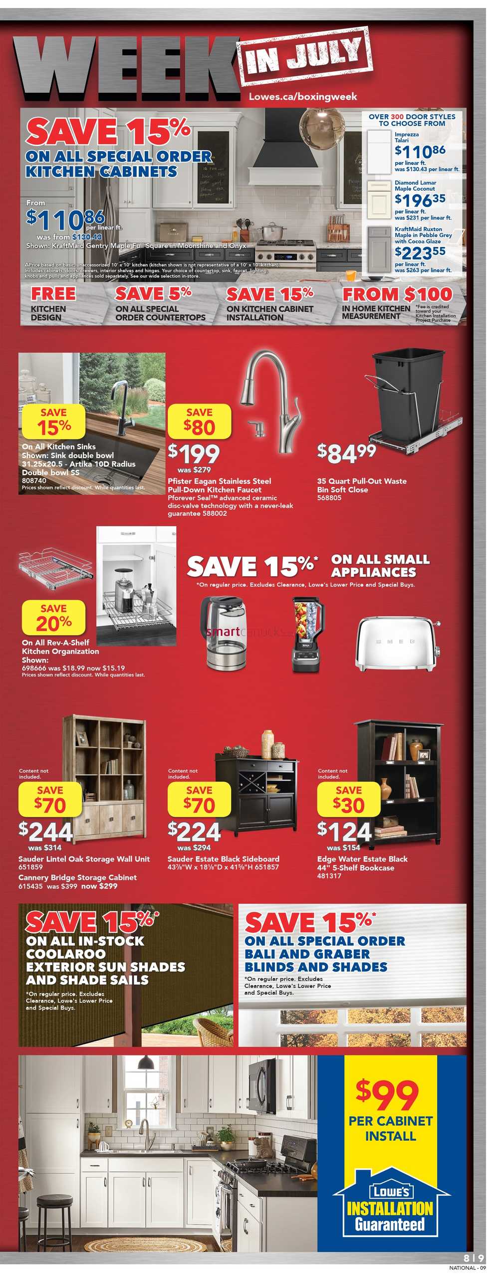 Lowe's Flyer June 27 to July 3