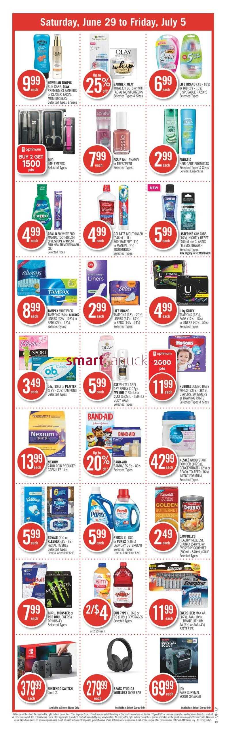 Shoppers Drug Mart (ON) Flyer June 29 to July 5