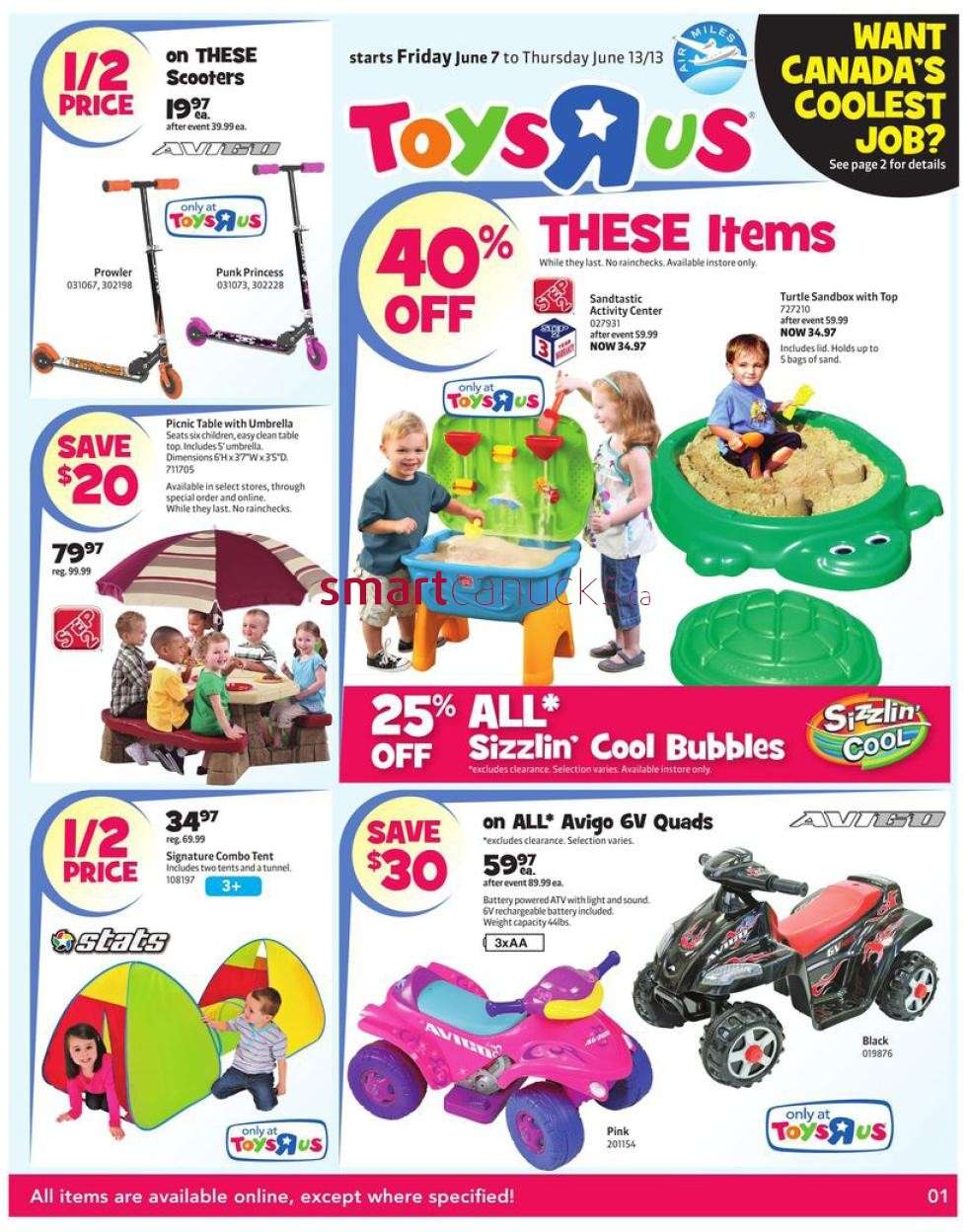 Toys R Us flyer Jun 7 to 13