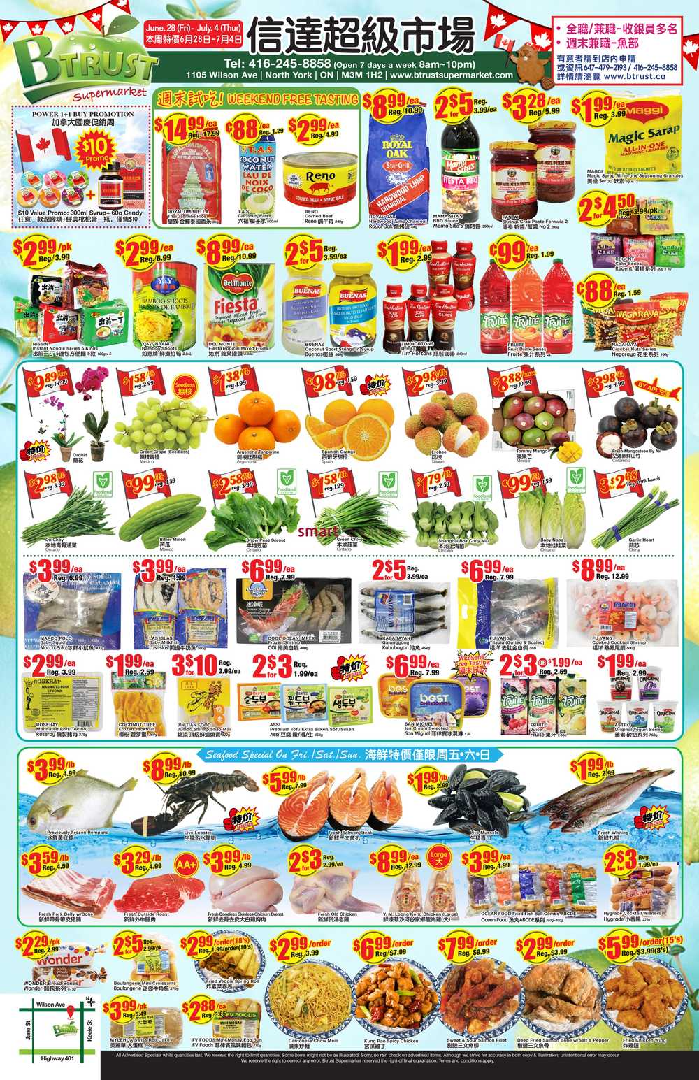 Btrust Supermarket Canada Flyers