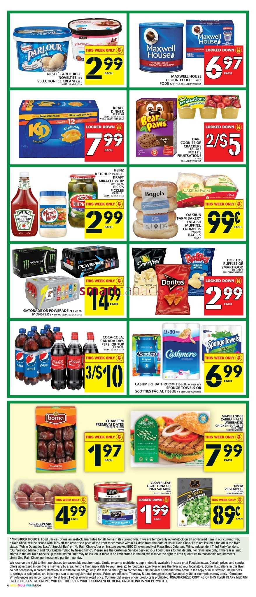 Food Basics (GTA, Kitchener and London Area) Flyer July 4 to 10