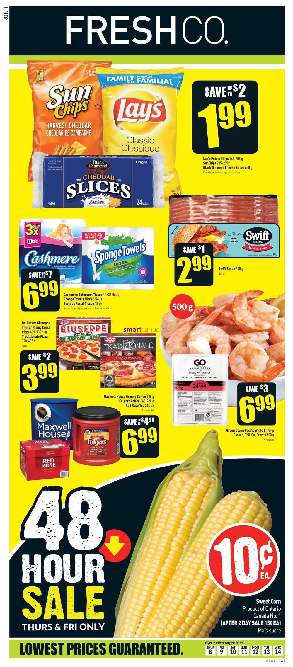 FreshCo ON Flyer August 8 To 14