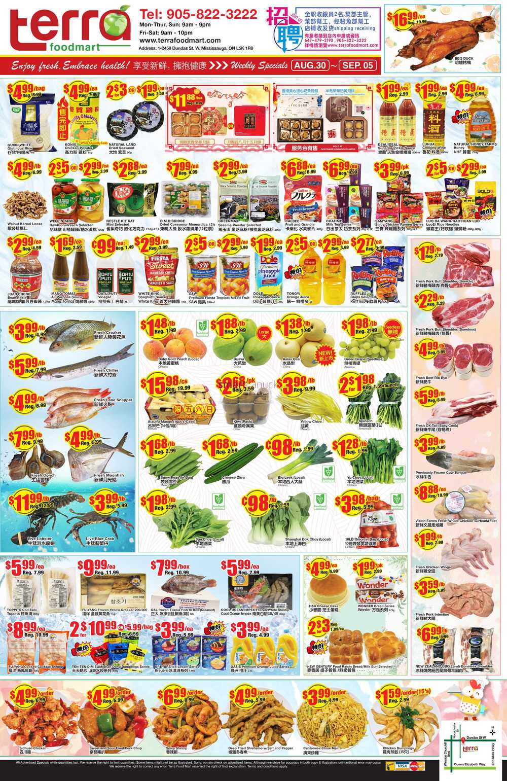 Terra Foodmart Flyer August 30 to September 5