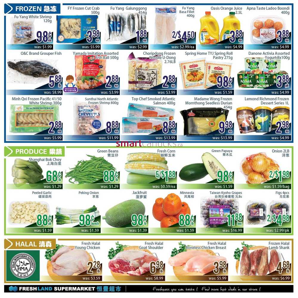 FreshLand Supermarket Flyer August 30 to September 5