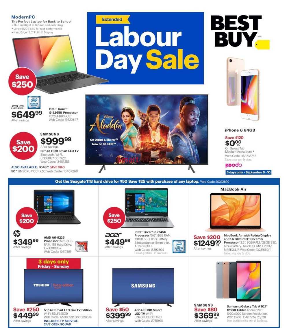 Best Buy Flyer September 6 To 12