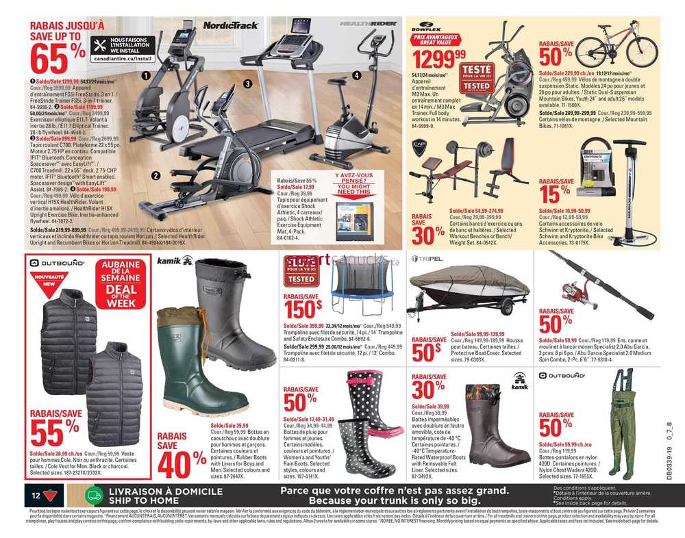 Canadian Tire (QC) Flyer September 19 to 25