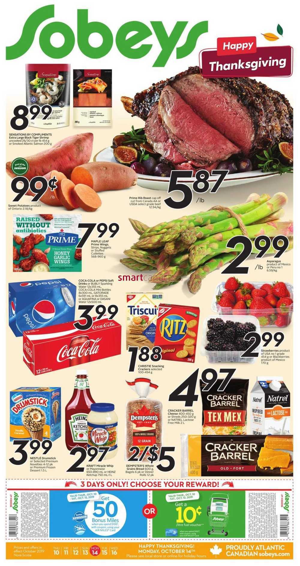 Sobeys atlantic flyer october 10 to 16