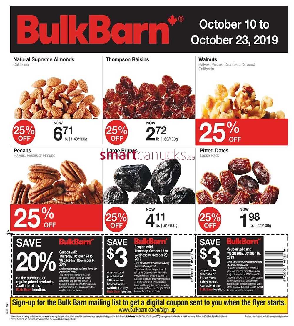 Bulk Barn Coupons Calgary