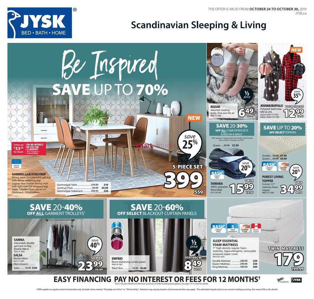 JYSK Canada Flyers JYSK Canada Flyers