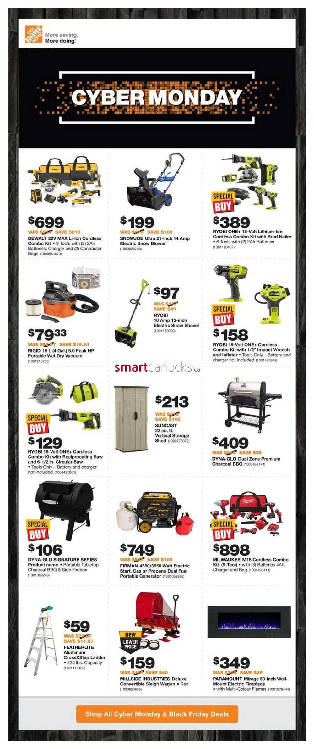 Home Depot Cyber Monday Sales 2025