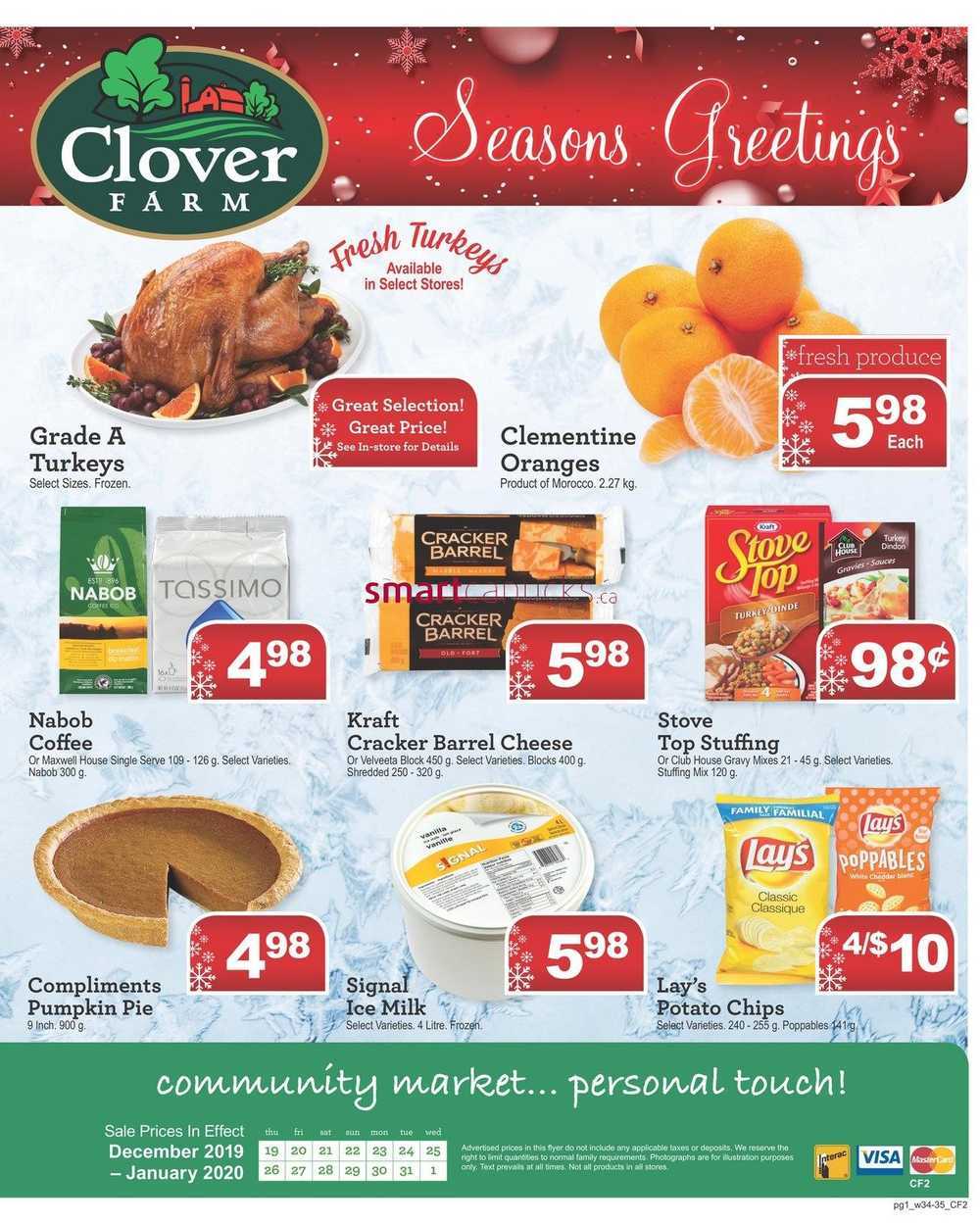 Clover Farm Canada Flyers