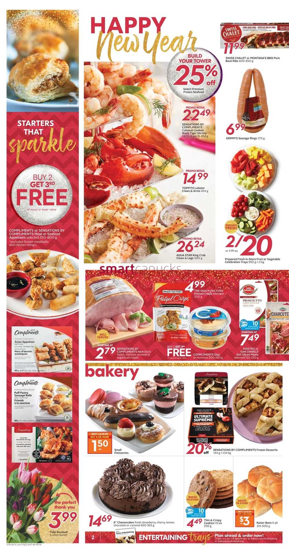 Safeway (West) Flyer December 26 to January 1