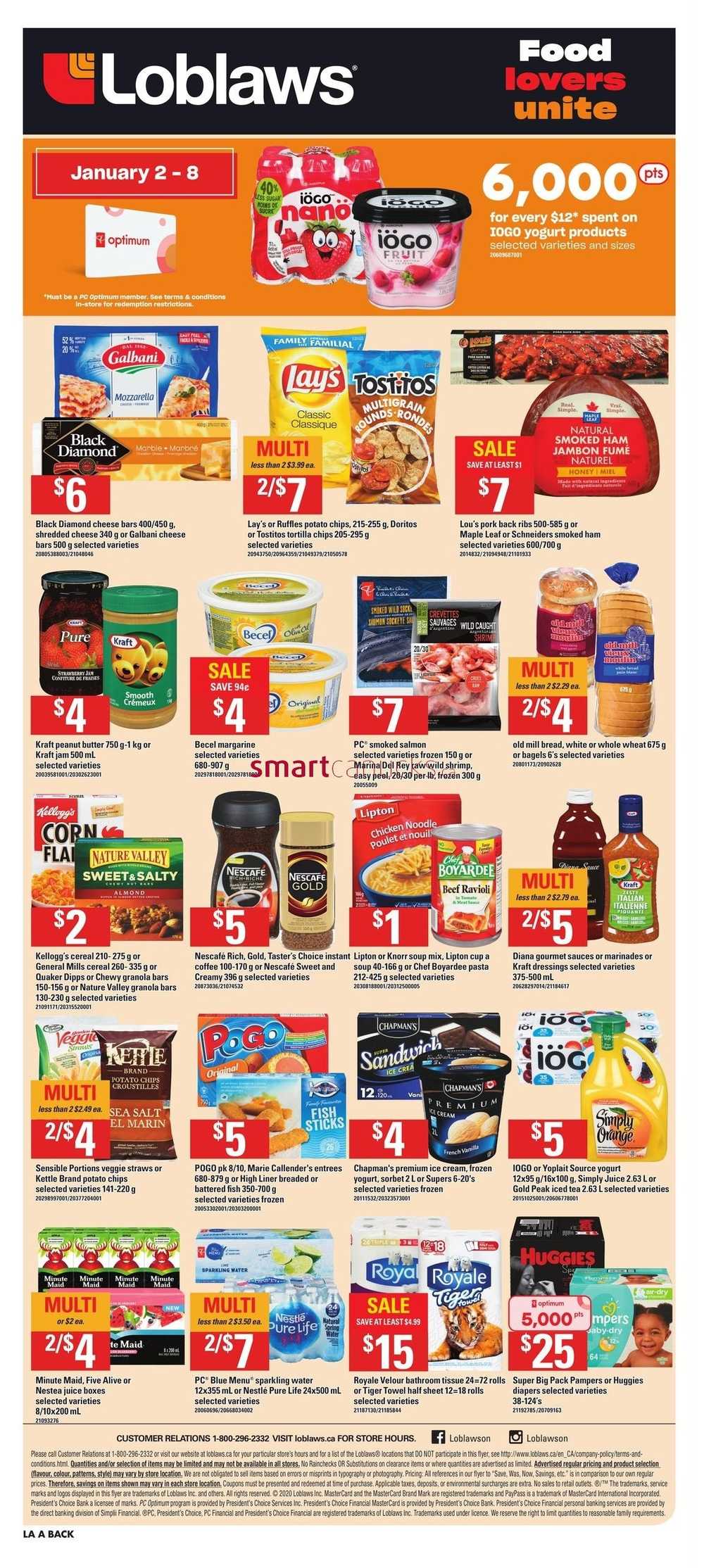 Loblaws (ON) Flyer January 2 to 8