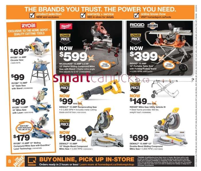 Home Depot flyer July 25 to 31