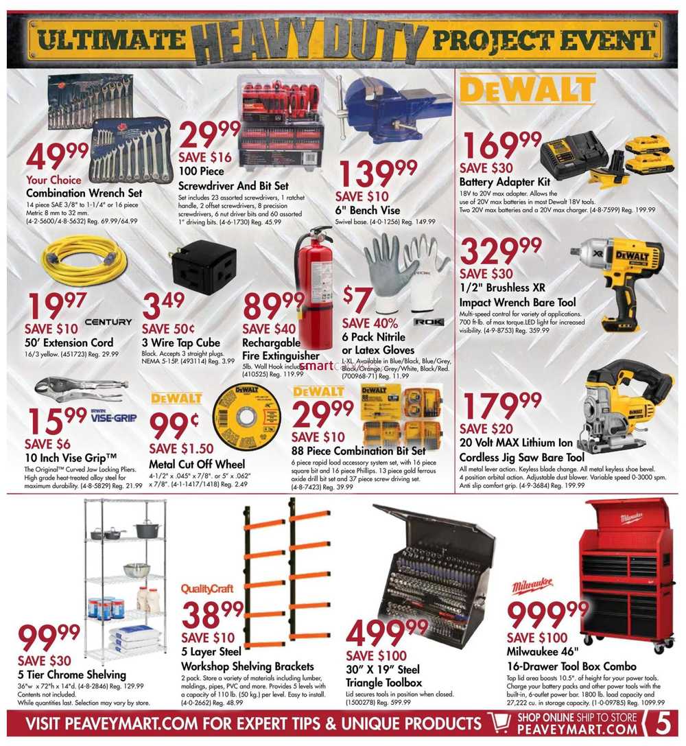 Peavey Mart Flyer February 27 to March 4