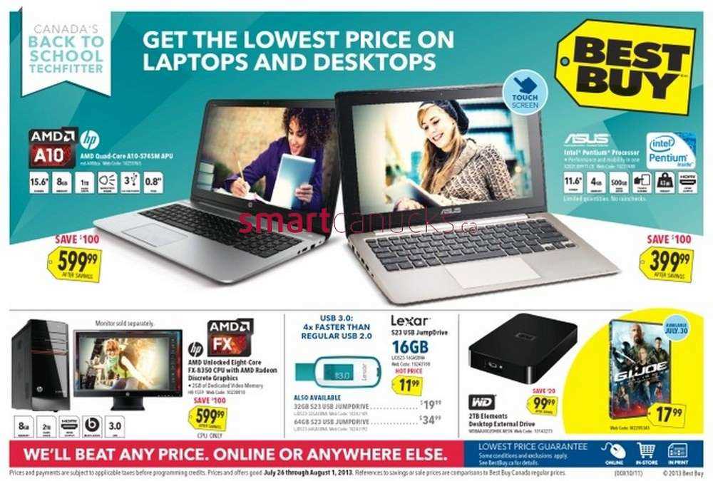 Best Buy Flyer July 26 To August 1