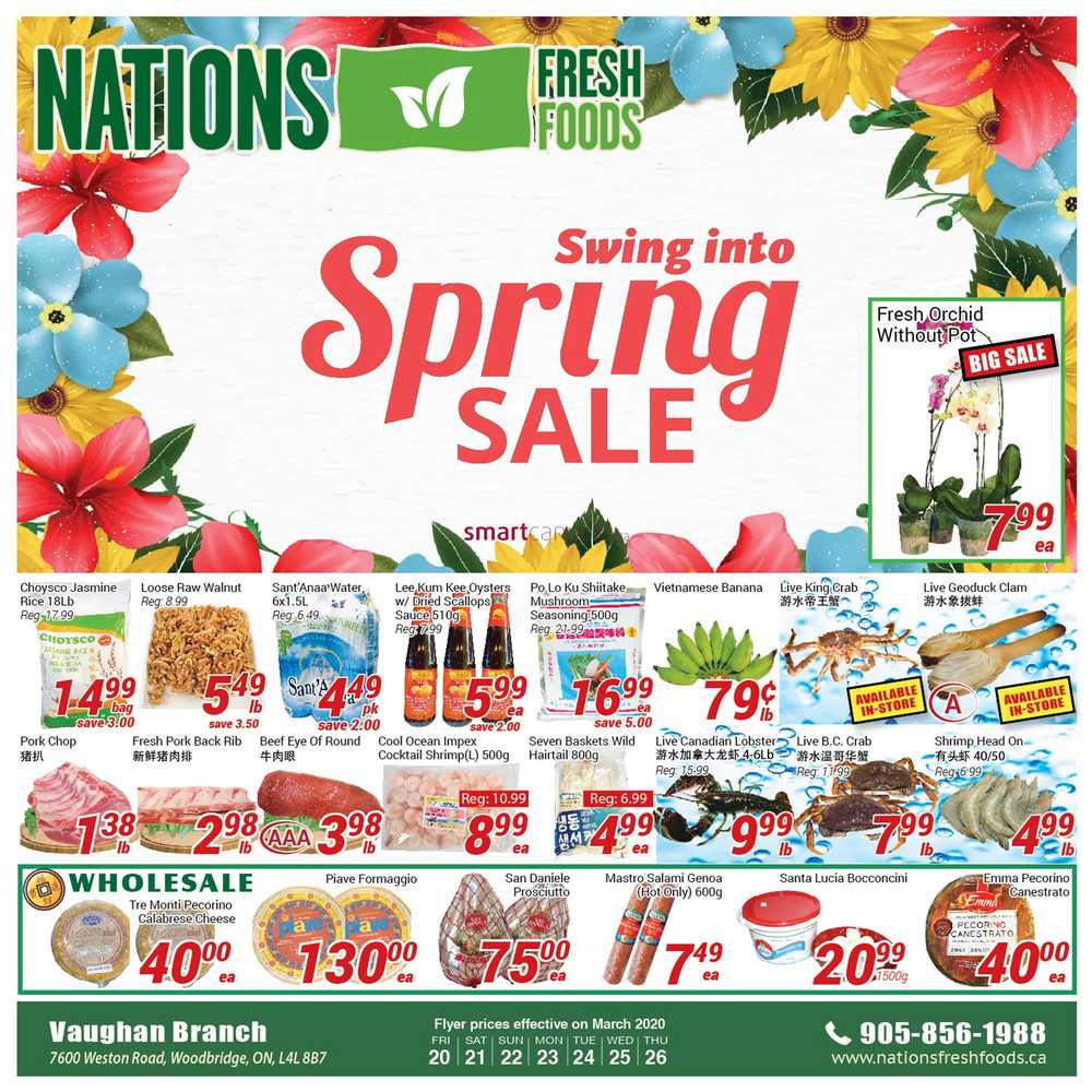 Nations Fresh Foods (Vaughan) Flyer March 20 to 26