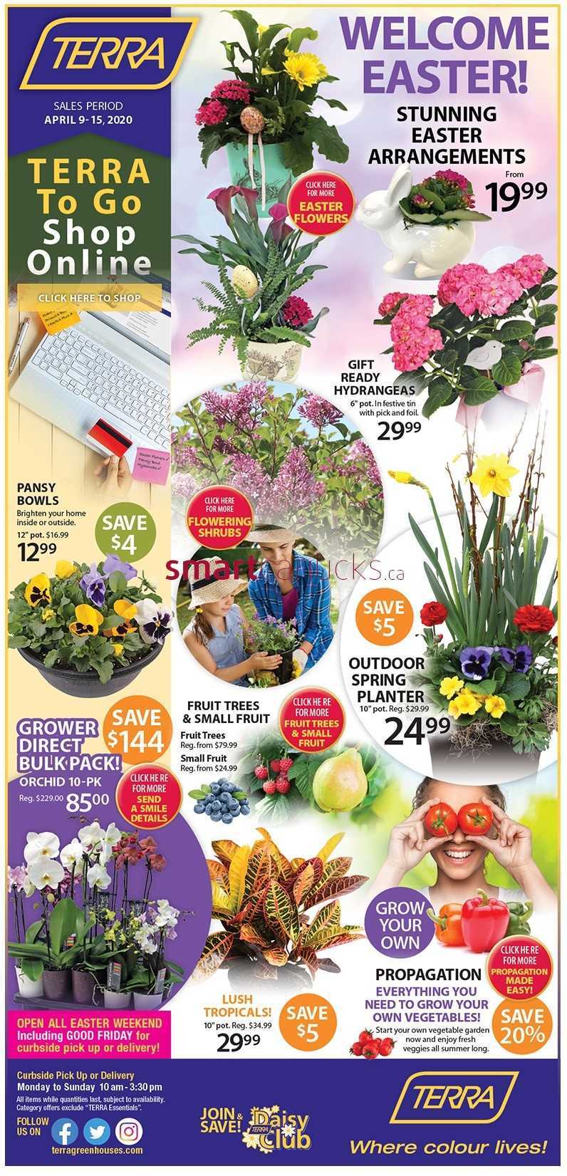 Terra Green Houses Canada Flyers