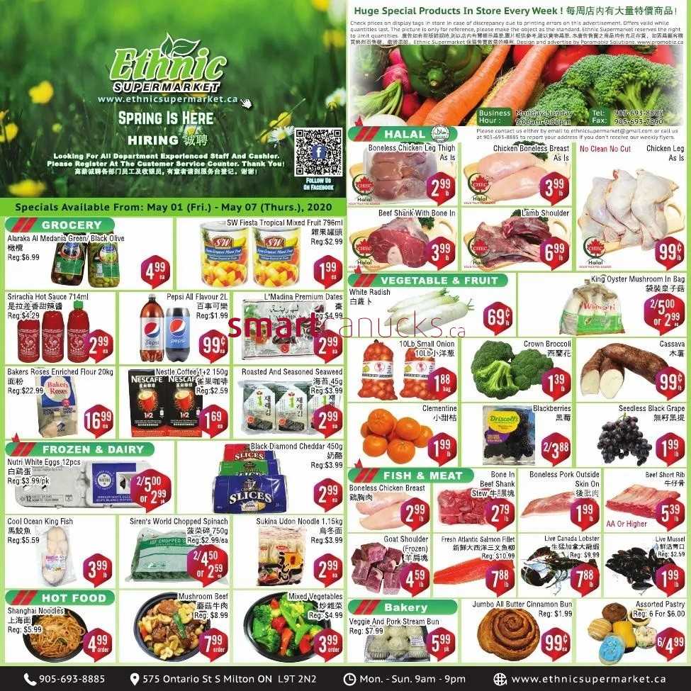 Ethnic Supermarket Flyer May 1 to 7