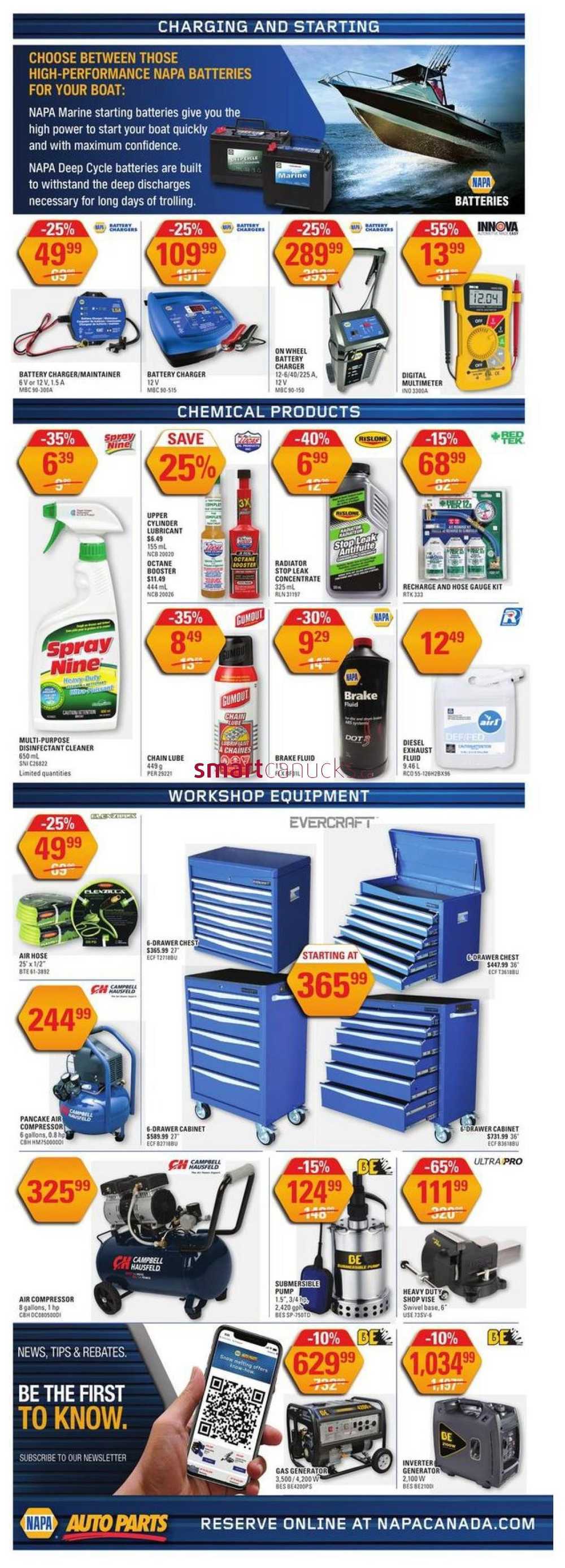 NAPA Auto Parts Flyer June 1 to 30