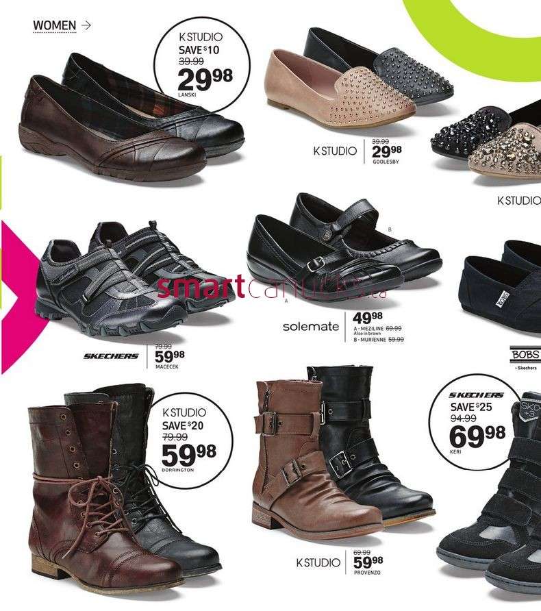 Globo Shoes flyer August 7 to September 1