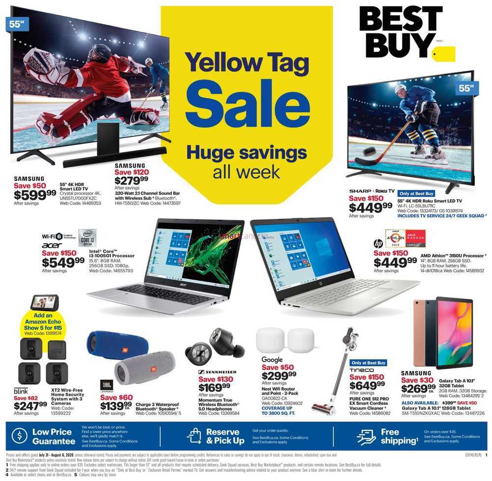Best Buy Flyer July 31 To August 6