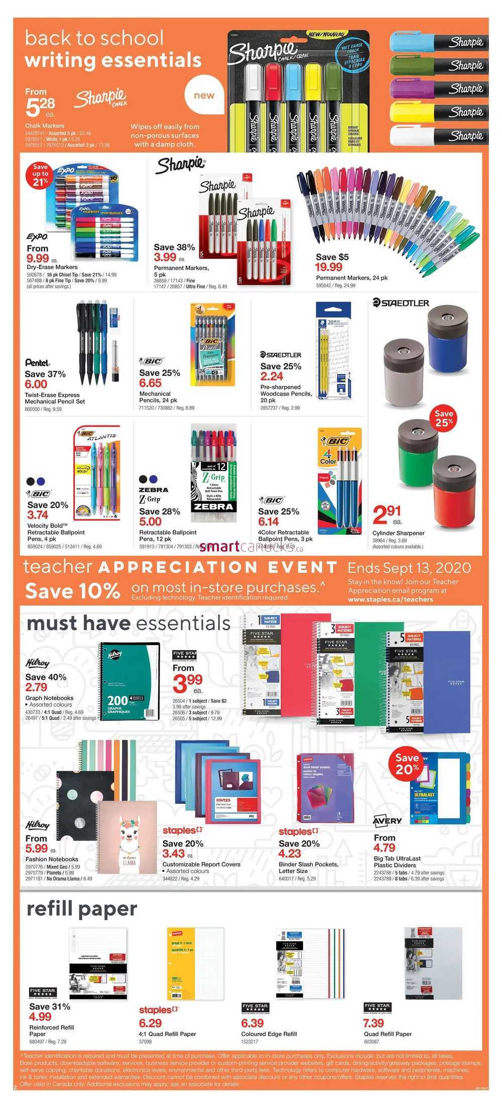 Staples Flyer Printing Cost