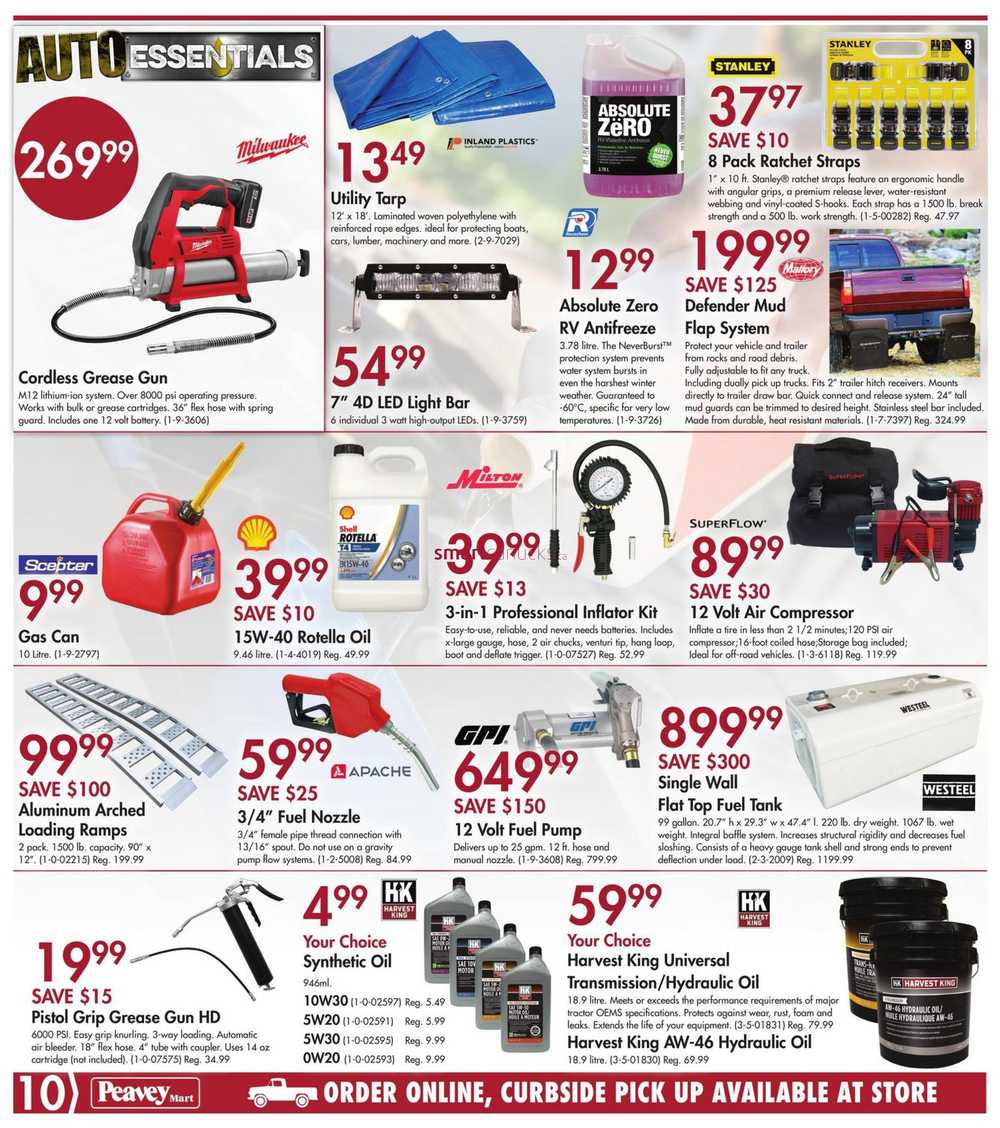 Peavey Mart Flyer September 24 to October 1