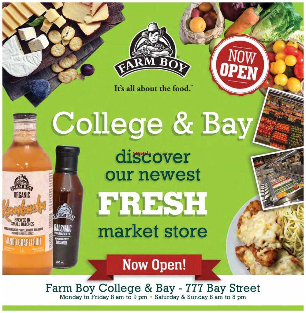 Farm Boy Flyer October 8 to 14