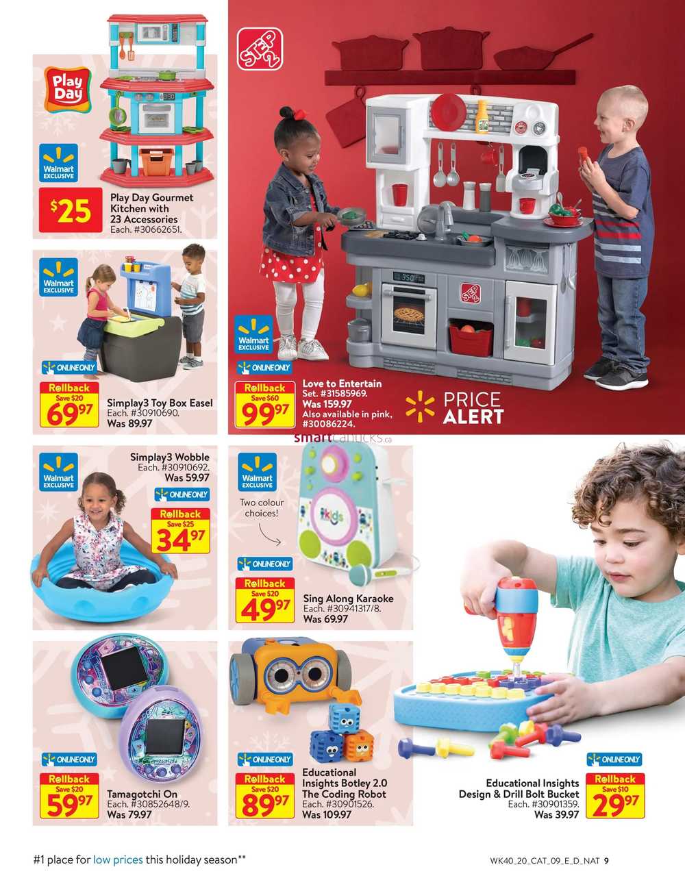 Walmart Toy Shop Flyer October 29 to December 24