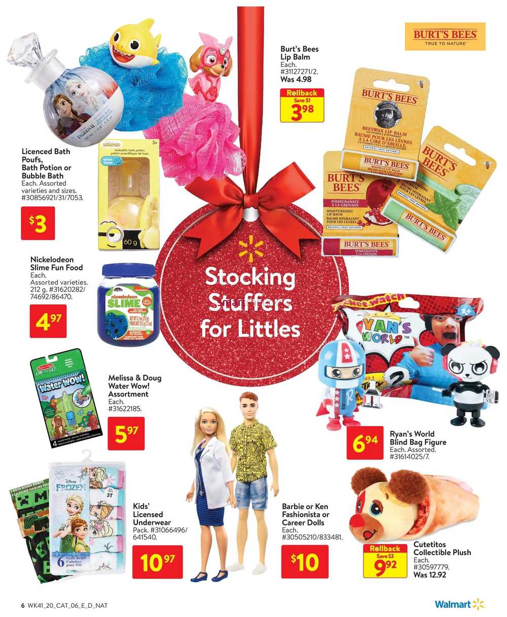 Walmart Holiday Flyer November 5 to December 2