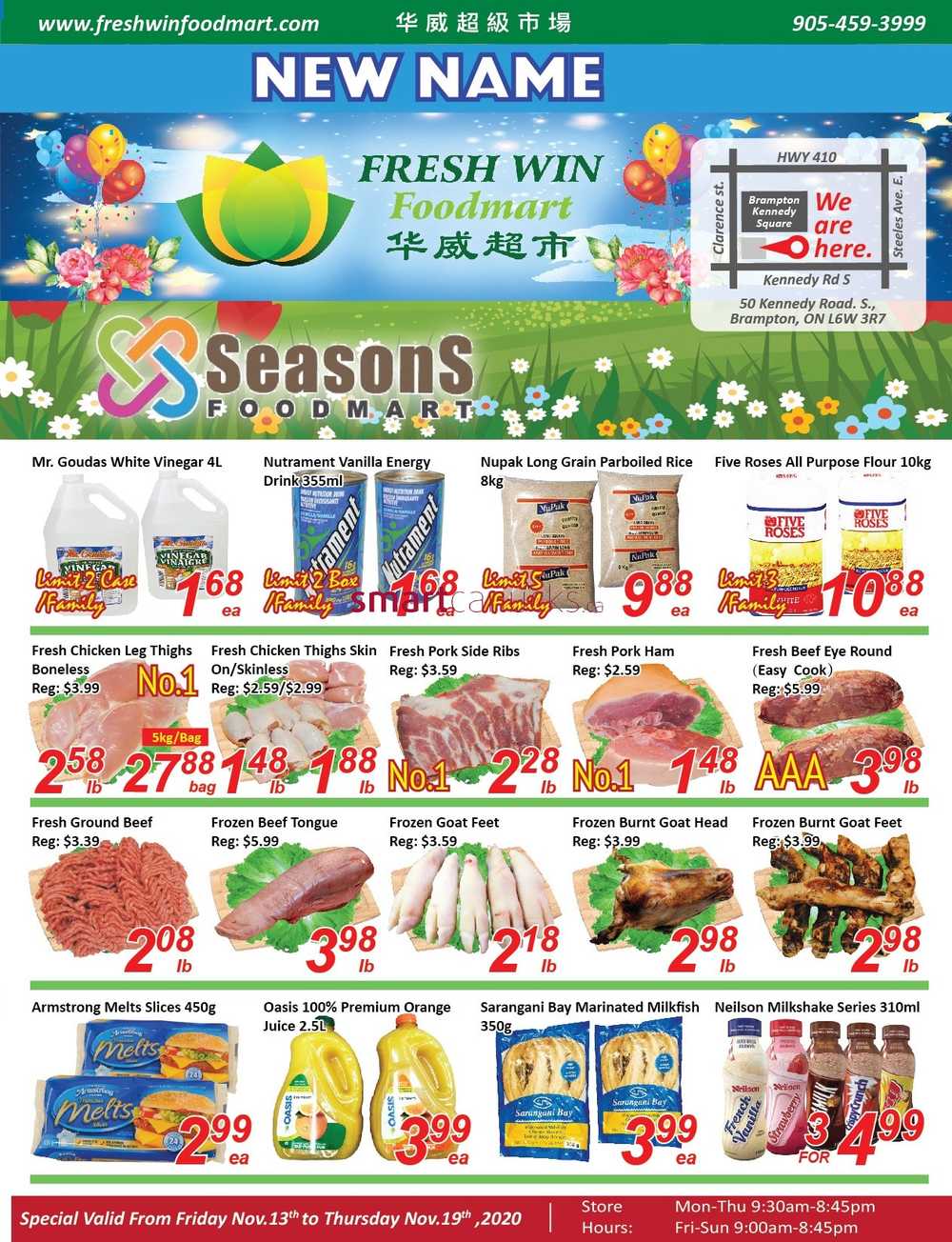Fresh Win Foodmart Flyer November 13 to 19