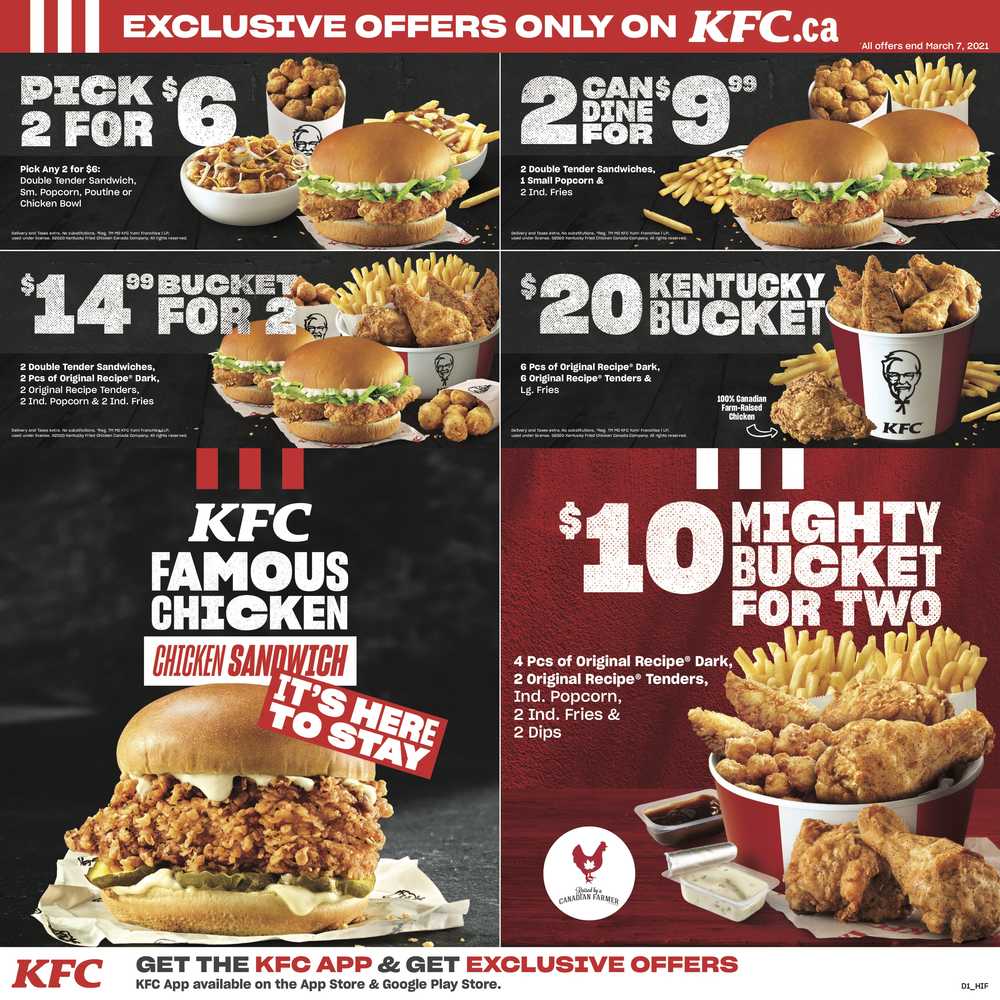 kfc canada coupons ab mb until march 7 2021