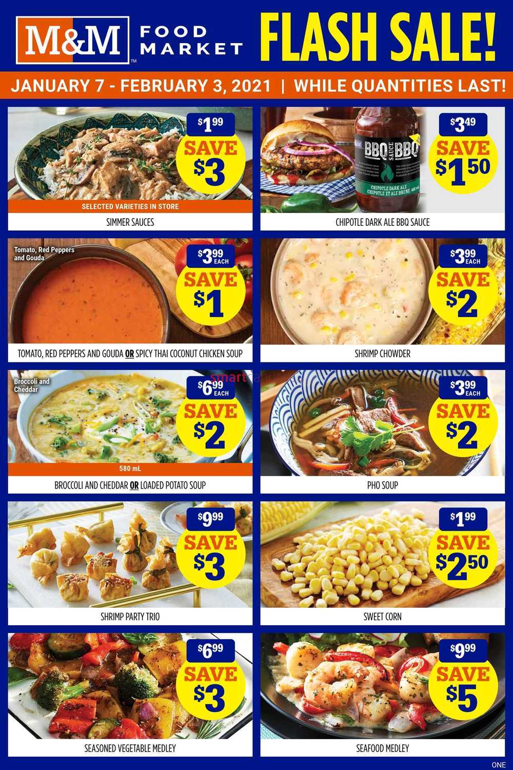 M M Food Market ON Flyer January 21 To 27