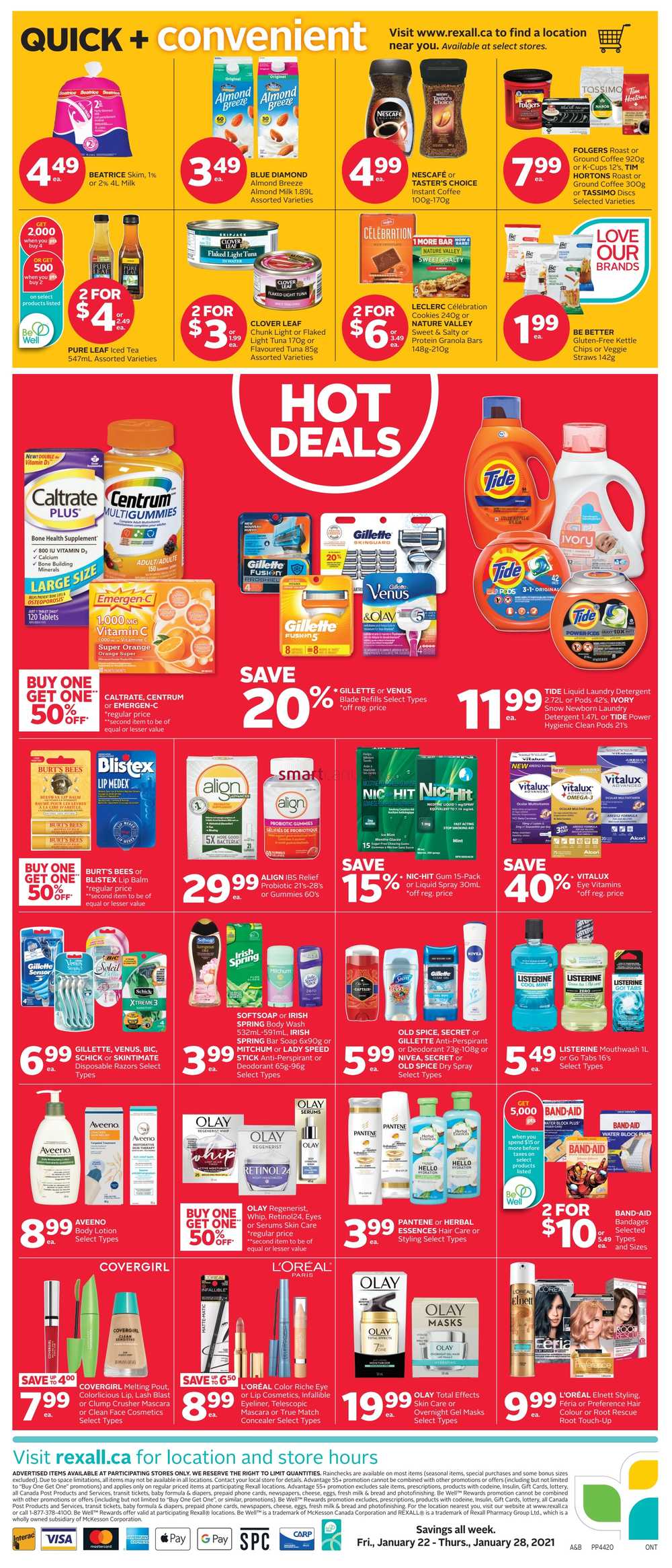 Rexall On Flyer January 22 To 28