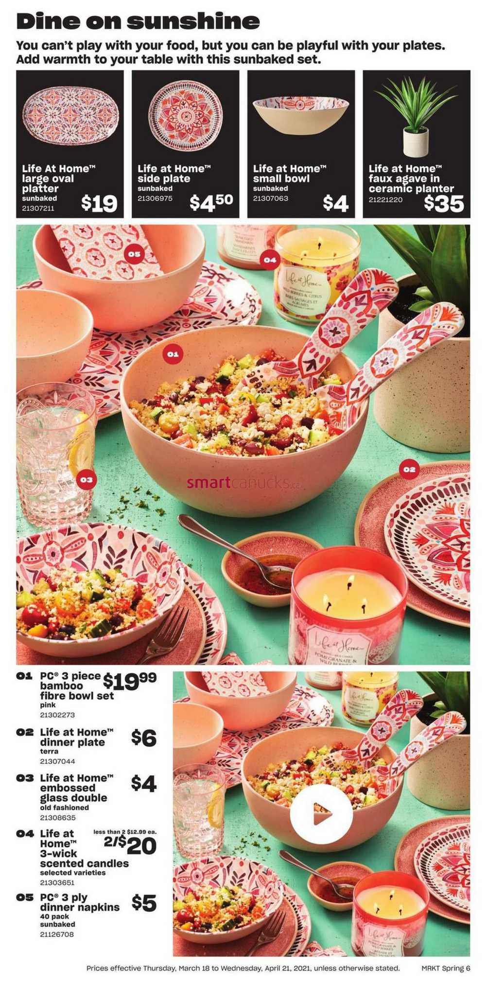 Zehrs Outdoor Living Flyer March 18 to April 21
